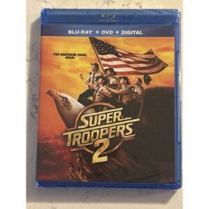 Sealed New Super Troopers 2 Blu-ray DVD 2018
